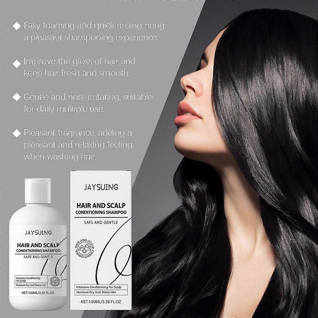 Nourishing Shampoo for Deep Moisturizing & Oil Control Gentle Cleansing, Voluminous & Fluffy Hair, Long-Lasting Fragrance, 100ml