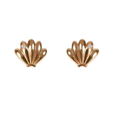 Eveningbell [argent925] Boucles d'oreilles Bada (or)
