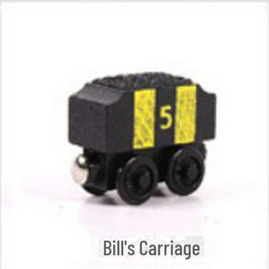 Children's Wooden Toy Train Head Cake Decoration - YB02