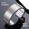 Elastyczna Metalowa Bransoleta do Paska Zegarka Swatch 18/20/22mm Rozciągliwa Rozszerzana Stalowa Bransoleta Męska Damska Akcesoria