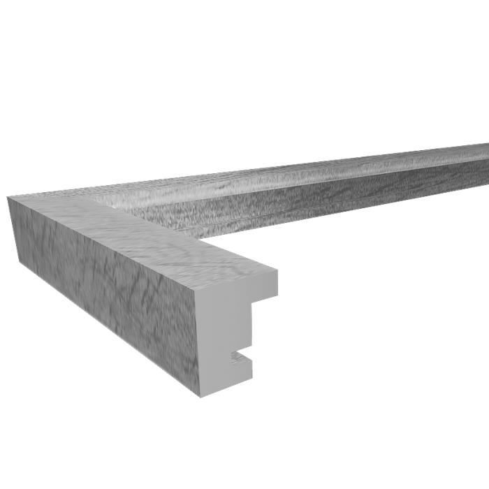 Cadres en bois - Peppers - 015X015 - Gris - Rectangulaire - Surface mate