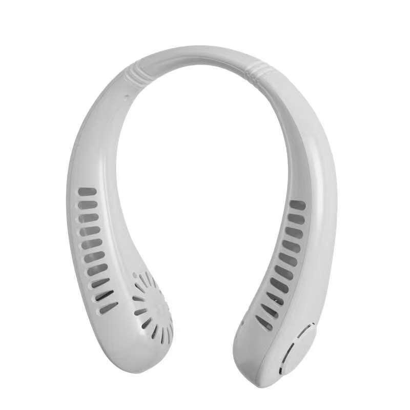 Leafless USB Neck Fan: High Power, Low Noise, Portable Turbine for Outdoor Cooling