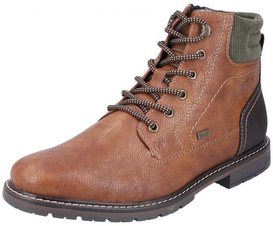 Ботинки Rieker 13741 на шнуровке коричневые