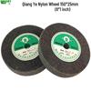 6x1" Stainless Steel Polishing & Grinding Nylon Fiber Wheel, 150x25mm