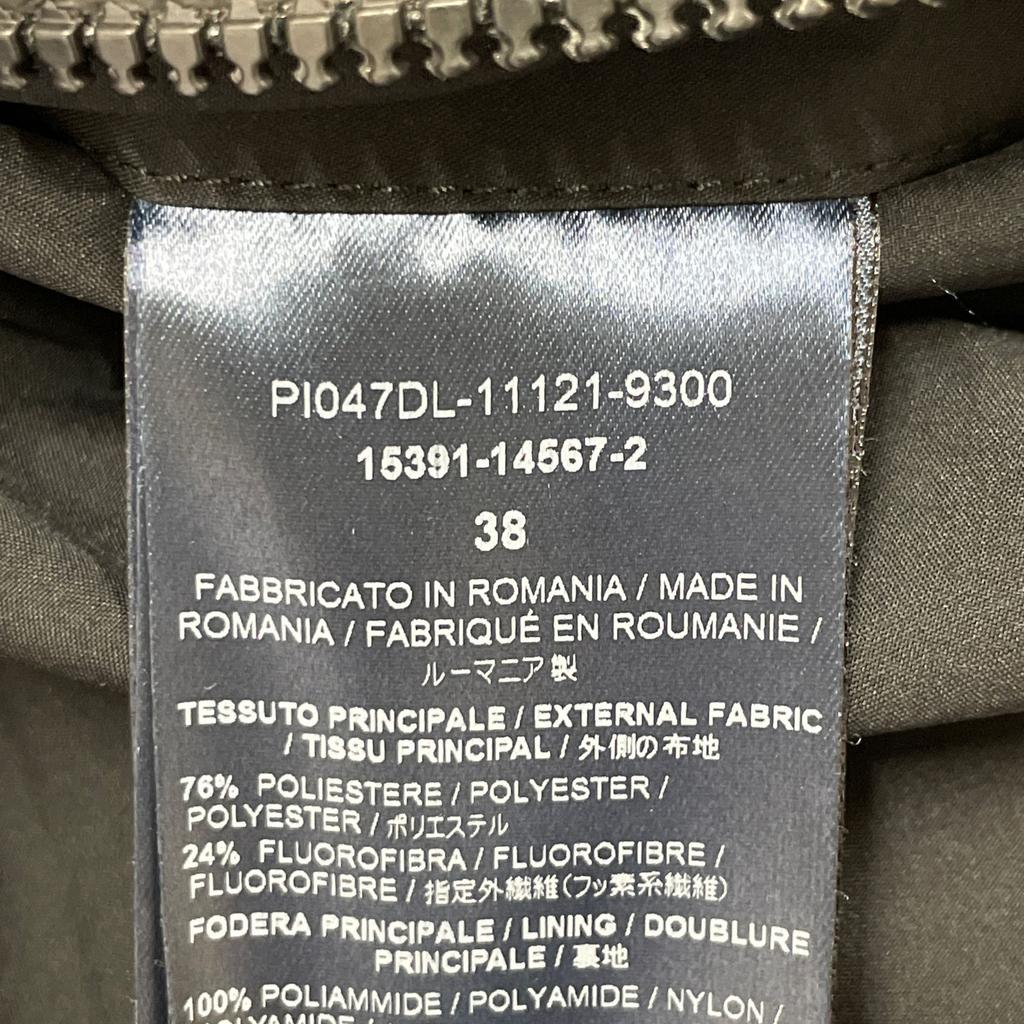 Herno PI047DL Black Gore-Tex Poncho Cape Jacket 38 blackUsed