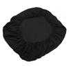 Fitted Sheet Washable Solid Color Bed Sheet Breathable Fitted Mattress Protector for Bedroom Black