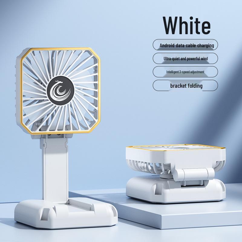 Portable USB Rechargeable Handheld & Desktop Mini Fan - Foldable & Multifunctional Multifunctional Small Fan