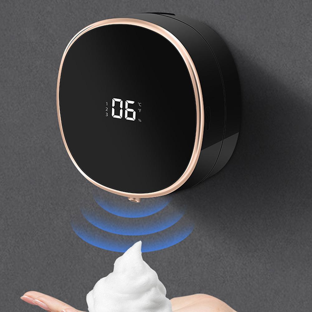 Automatic Soap Dispenser Wall Mountable Touchless Soap Dispenser USB Rechargable Portable Waterproof for Restaurants Home Public