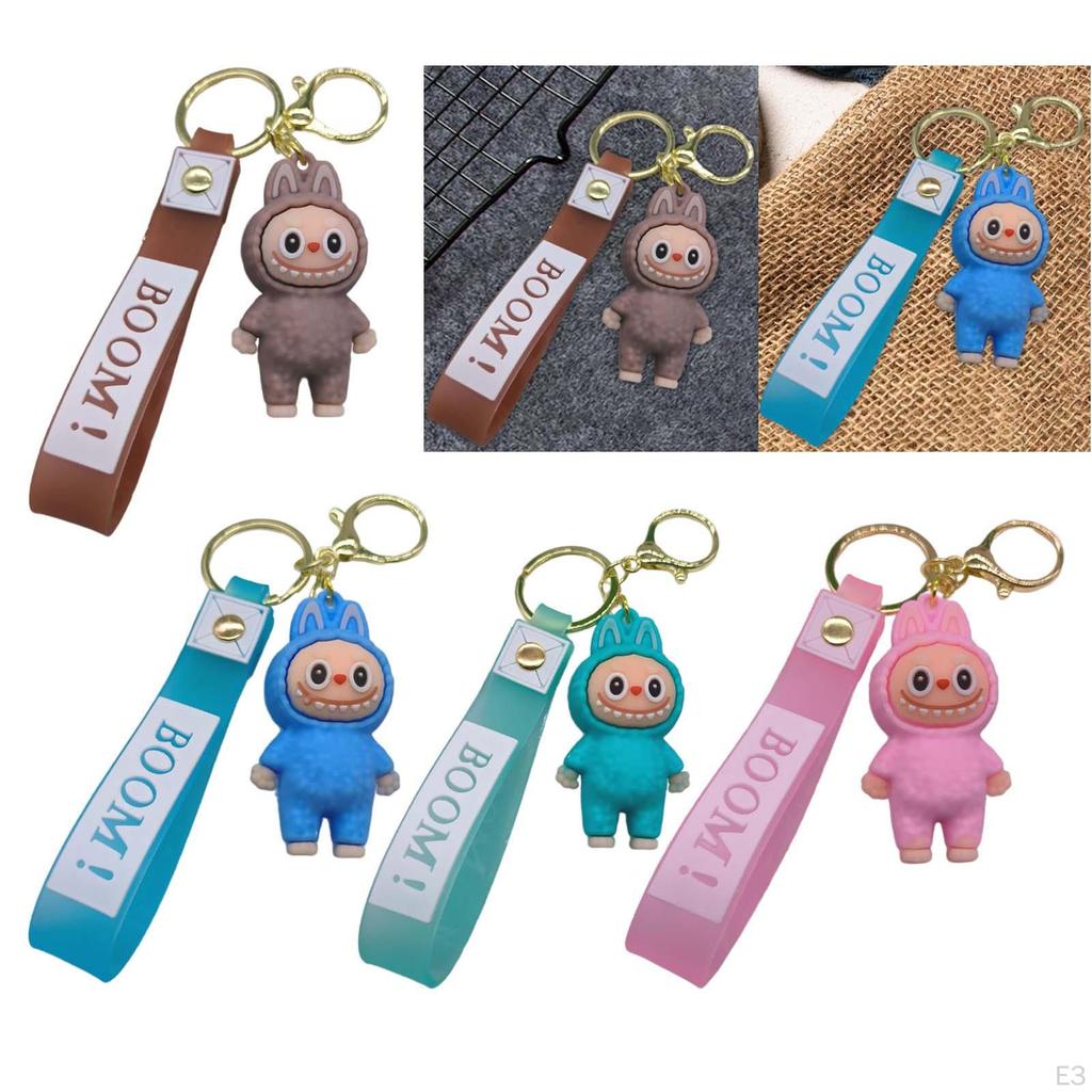 Key Chain Hanging Funny Cute Adorable Keyring for Year Purse Party Favor Coffee