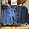 Damen Retro Slim-Fit Denimhemd - Stilvolles Langarm-Layering-Piece für Frühling und Herbst