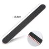 Dual-Sided Black Sand Nail File for Perfect Shaping and Manicure