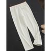 Mens Casual Pants Slim Fit Straight Leg Sports Sweatpants With H Embroidery Modal Blend Wear