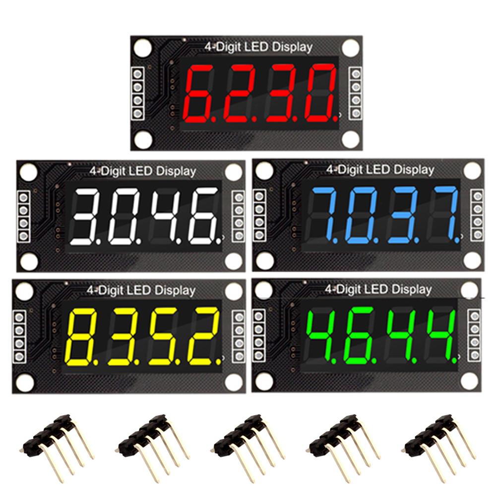 TM1637 LED Display Module for Arduino 7 Segment 4 Digits 0.36/0.56 Inch Clock Anode Nixie Tube Quad Serial Driver Board Module
