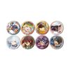 Rune Factory: Guardians of Azuma 05 Official Illustration Button Badge Complete Set (Box of 8, 57mm Anime Can Badges)