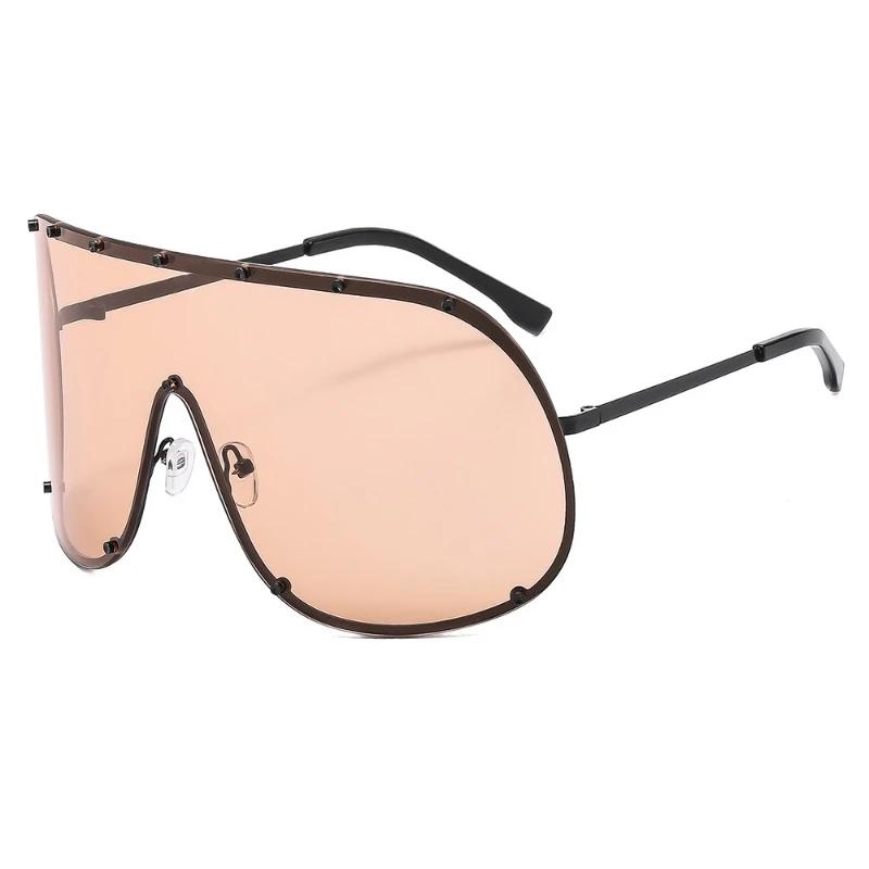 2026 Large Frame Polarized Sun Glasses Fashionable Protection Sunglasses Women's Sunglasses Outdoor Driving Windproof Sand