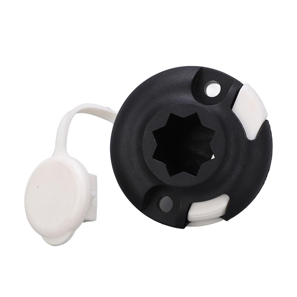 Kayak Track Mounting Base Round 8 Angle PC Material Easy Carry Wear Resistance Kayaking Accessories