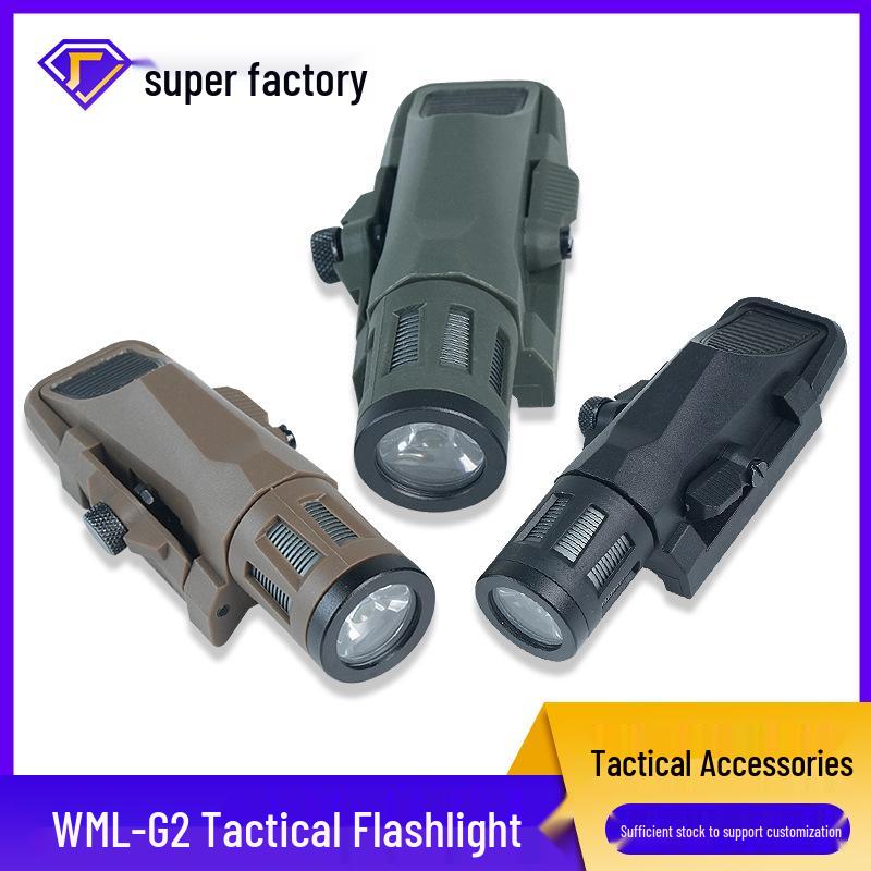 Cross-border WML-G2 Tactical High-Intensity Multi-Function Laser Flashlight for Outdoor and Field Games
