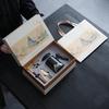 Elegant Cangmu Ceramic Tea & Stationery Gift Set