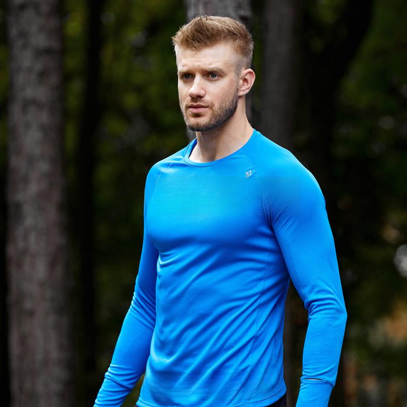 Ultra-Light Long-Sleeve Quick-Dry Running T-Shirt for Marathons