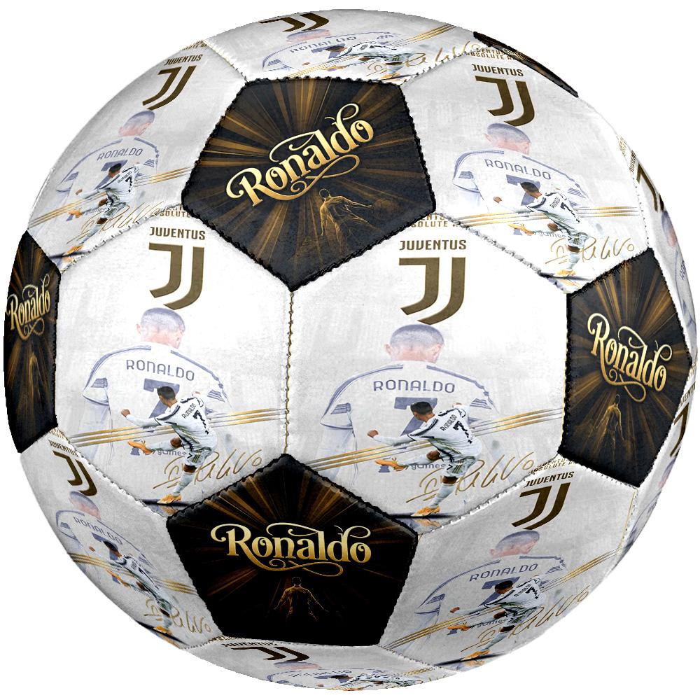 Ronaldo's Juventus Celebration Size 5 Soccer Football Machine-Stitched Indoor/Outdoor Training and Matches Soccer Accessory