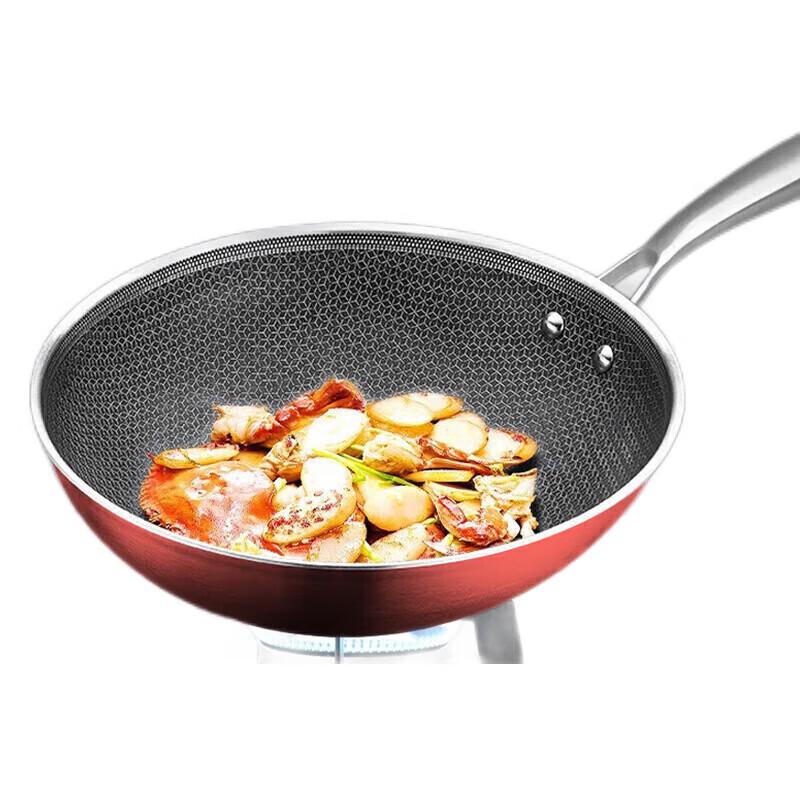 Supor CC30JL1 30cm 316 Stainless Steel Wok