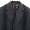 LANVIN Long sleeve Made in Japan 100% silk tailored jacket T46-54 Men's Used