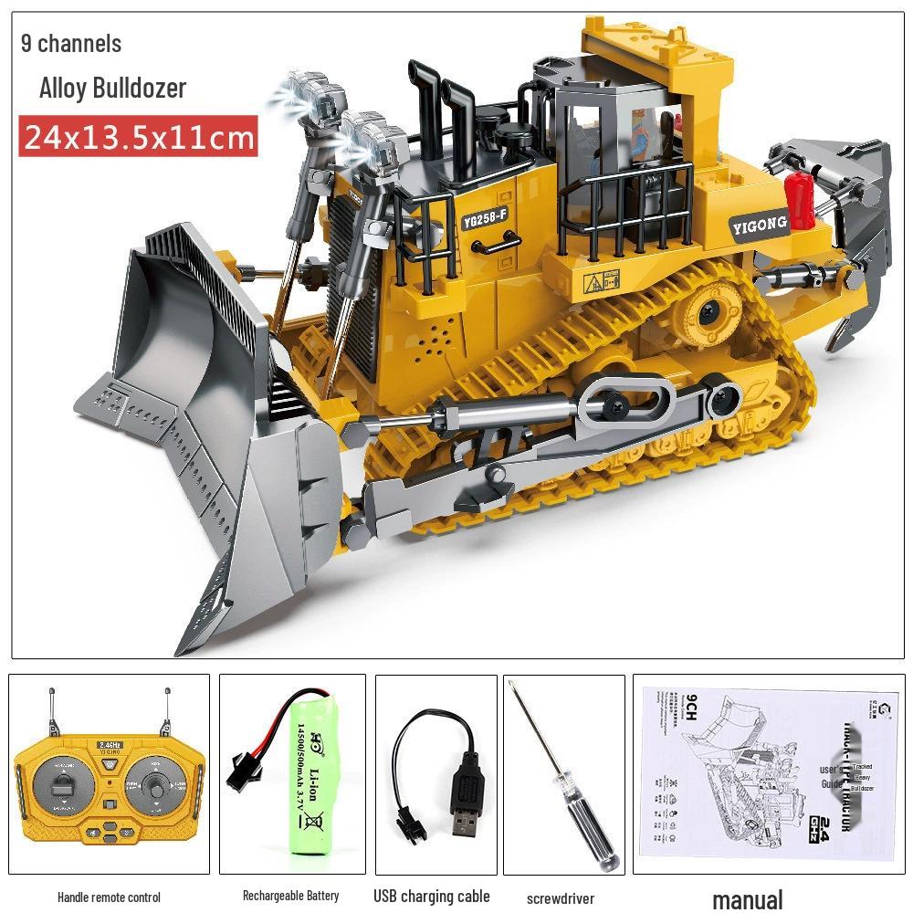 Children's Alloy Excavator Toy Vehicle - Simulation Model for Boys