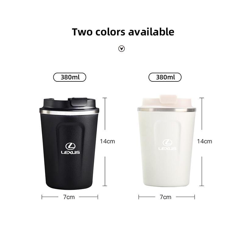 Auto-Emblem Edelstahl Kaffeetasse Thermobecher Isolierflasche Für Lexus F SPORT ES RX NX LS UX LM LX GX LC RZ IS CT GS RC H