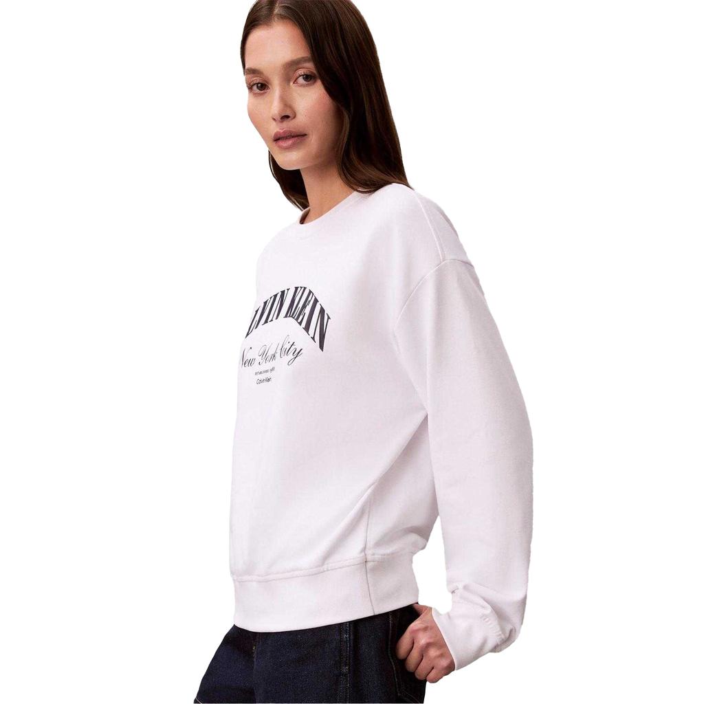 Calvin Klein Womens/Ladies Varsity Logo Sweatshirt