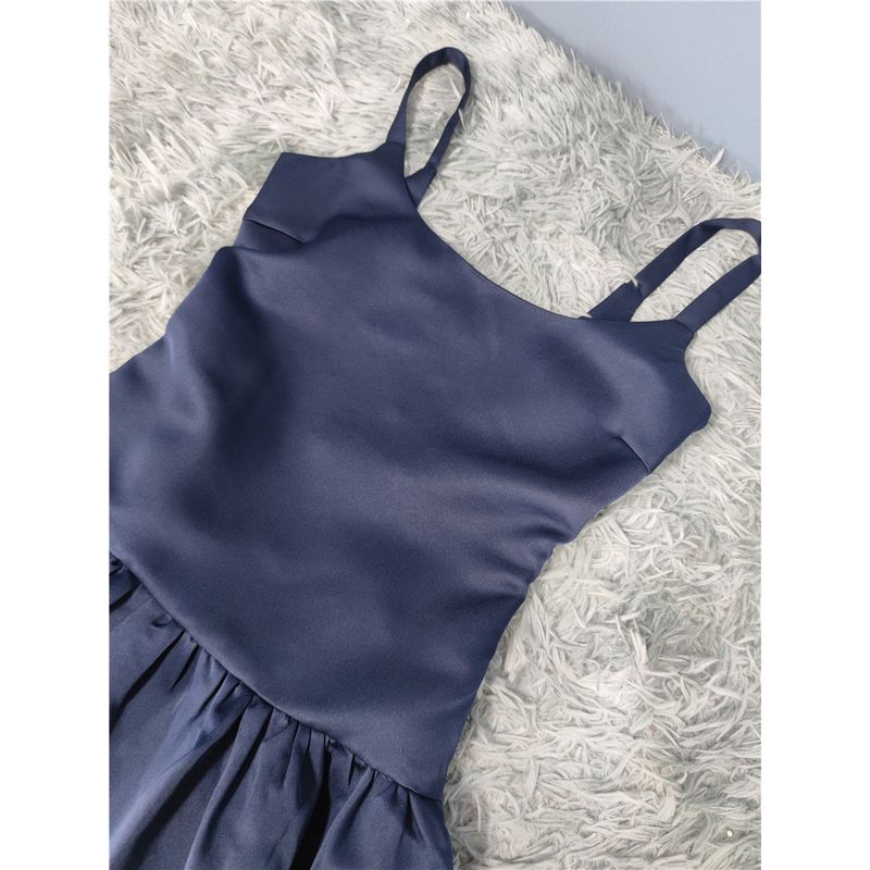 Foreign Trade Order Slim fit Slimming Personality Elegant Beautiful Sling Fashion Summer New Ins Summer White Dress