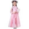 Mädchen Pink Kirschblüten Stickerei Hanfu Zweiteiler Set