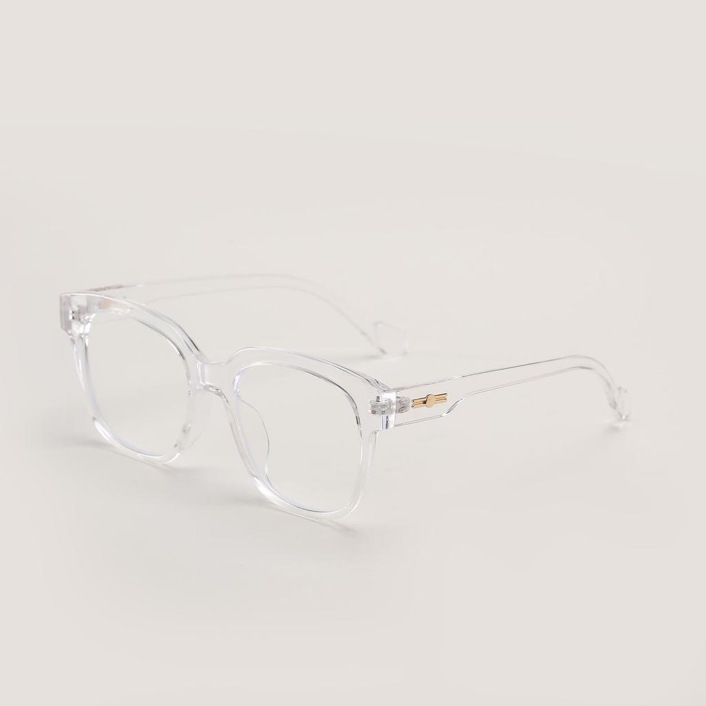 Xunge B315 Retro Square Transparent Glasses for Students
