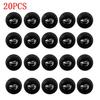 20Pcs Car Trunk Sound Insulation Pad Universal Car Door Shock Absorbing Gasket Shockproof Thickening