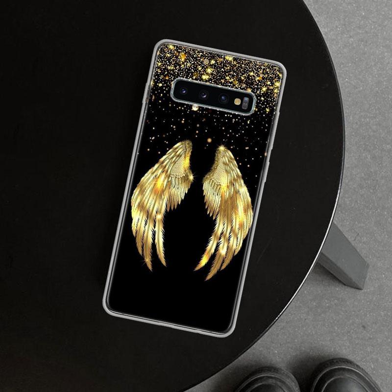 Angel Wings Demon Wing Phone Case Cover for Samsung Galaxy S26 S25 Edge S24 S23 Ultra S22 Plus S21 FE S20 + Art Customized Funda
