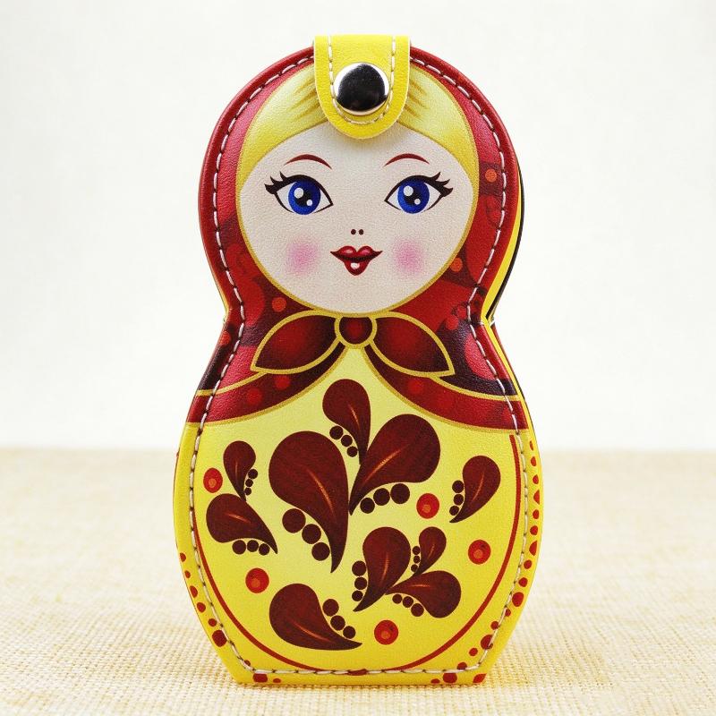 7Pcs Nail Tools Nail Clipper Set Russian Nesting Doll Style Nail Clipper Kit Manicure Nail Polishing Shaping Trimming Tool