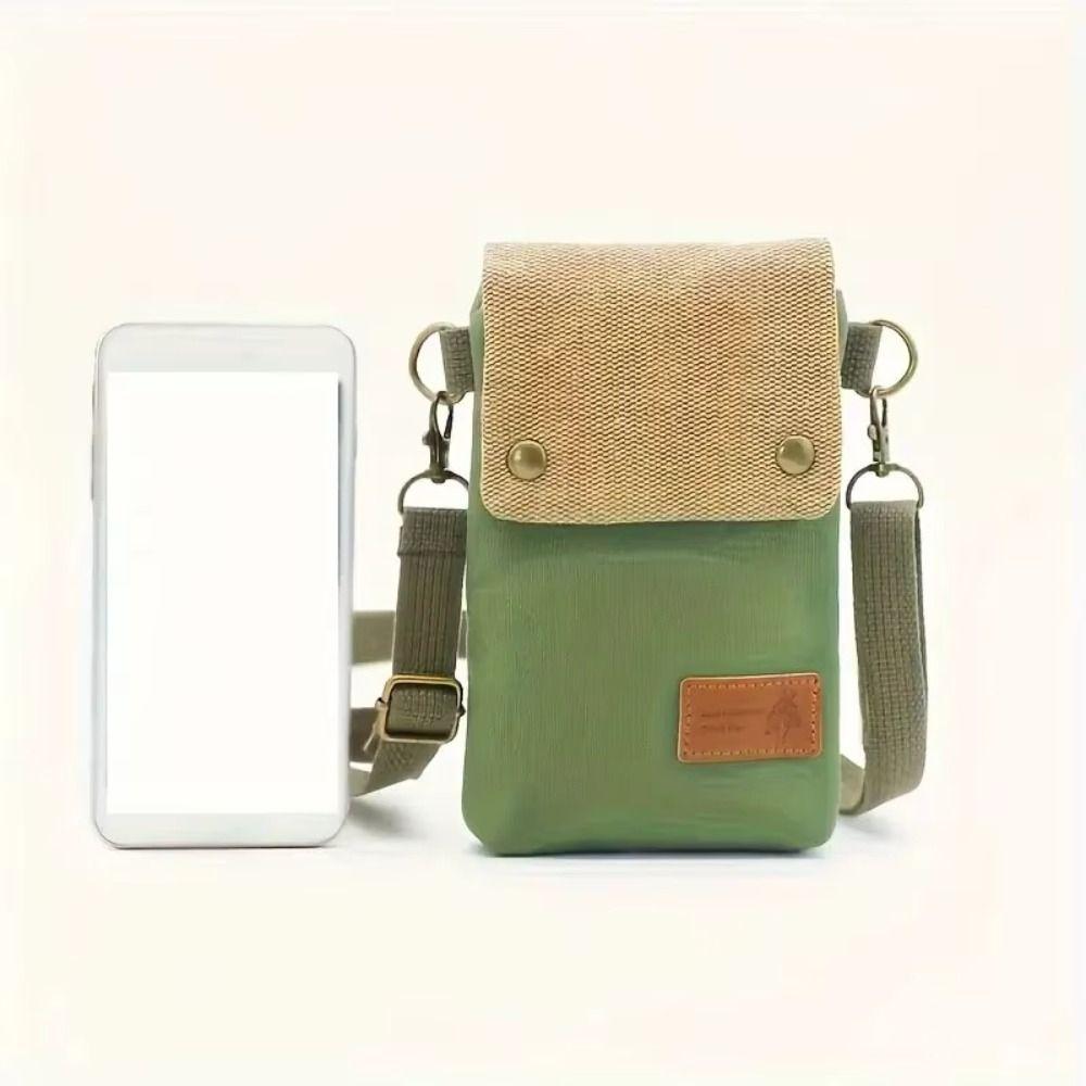 Canvas Canvas Light Shoulder Bag Shoulder Solid Color Crossbody Canvas Bag Female Lady Girl