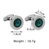 Stylish French Round Cufflinks  Cufflinks Set For Men Women Tuxedo Shirt Studs Fits Business Wedding Party