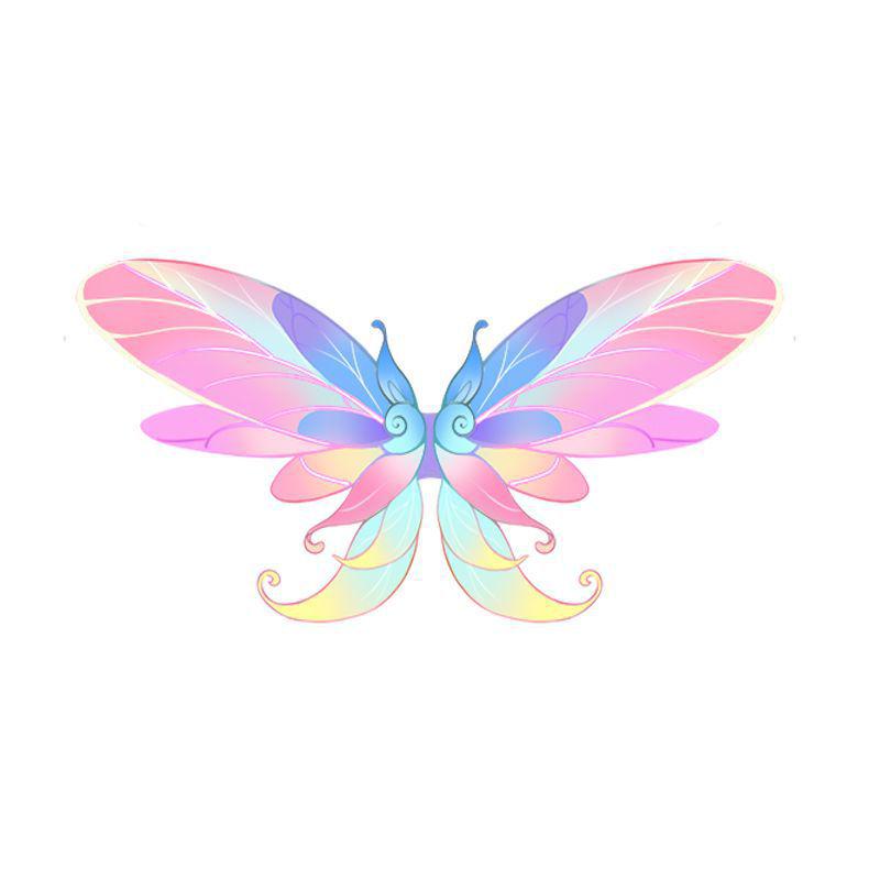 

Принцесса лесных эльфов Светящиеся крылья Игрушка - Ангельское украшение феи для детей Four-Piece Set without Light