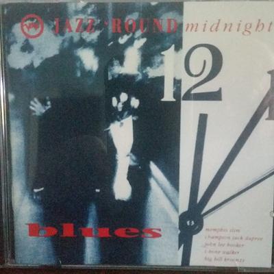 CD VARIOUS - Jazz Round Midnight: Blues  3145134642 Verve Records 1992 SUA Blues Folosit