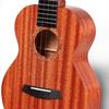Enya EUC-MAD Concert Size Ukulele, All Solid Mahogany, for Beginners and Advanced Players, Fluorocarbon Strings, Waterproof Cotton Case, Ships After I
