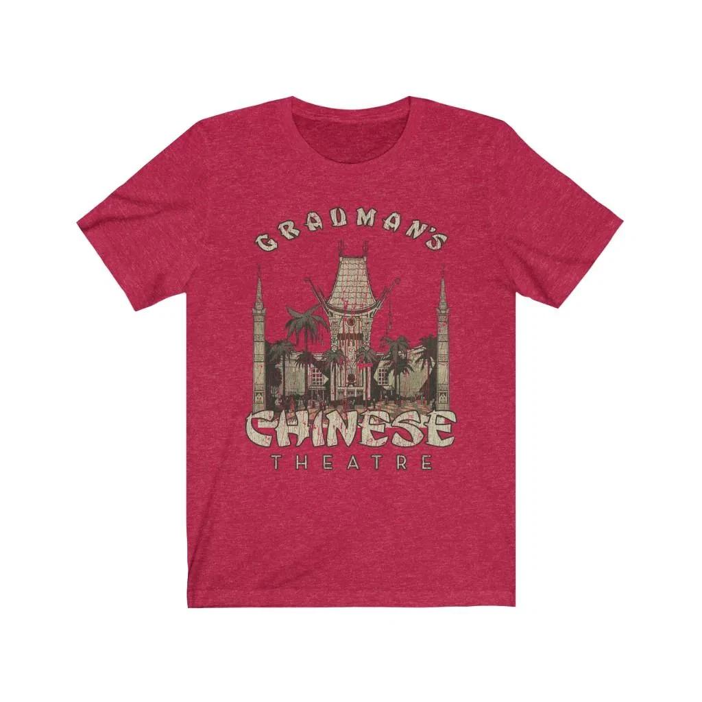 

Grauman s Chinese Theatre 1927 Vintage Men s T shirt 4XL