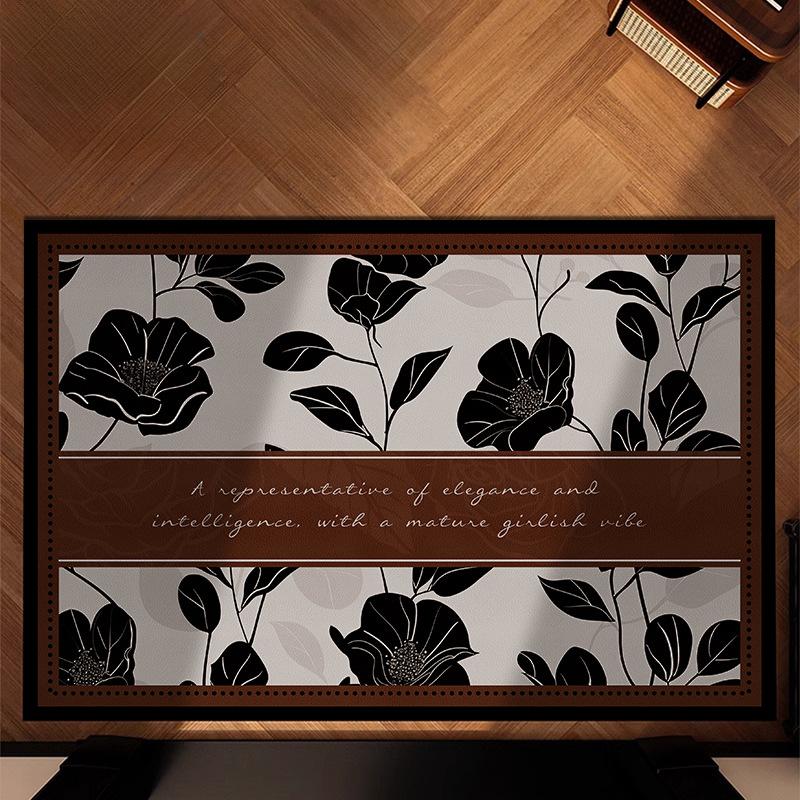 

Придверный коврик ПВХ в античном французском стиле, противоскользящий 60×90cm