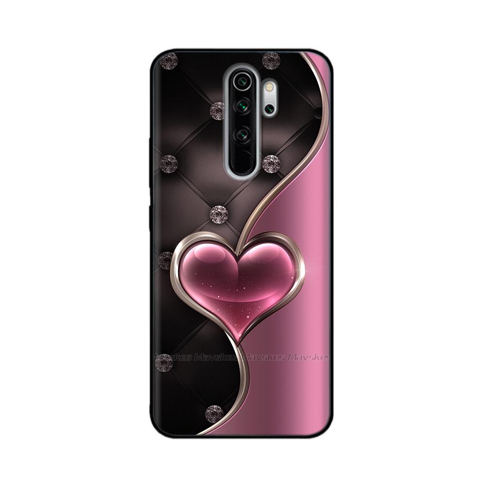 For Redmi Note 8 Pro Phone Case Cover Cute Cartoons Soft Silicone Shells Back Coque For Xiaomi Redmi Note8 Pro note8Pro Fundas