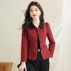 Kebell Red Little Scent Style Short Jacket for Women