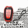 Leather For Citroen C4 For Opel Corsa Crossland X Keychain Car Key Case Cover For Peugeot 208 308 T9 508 2008 Auto Accessories