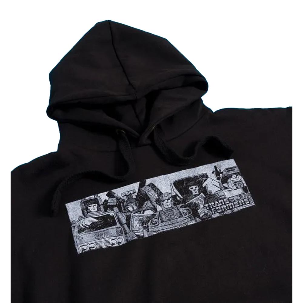 Transformers Unisex Adult Comic Strip Hoodie