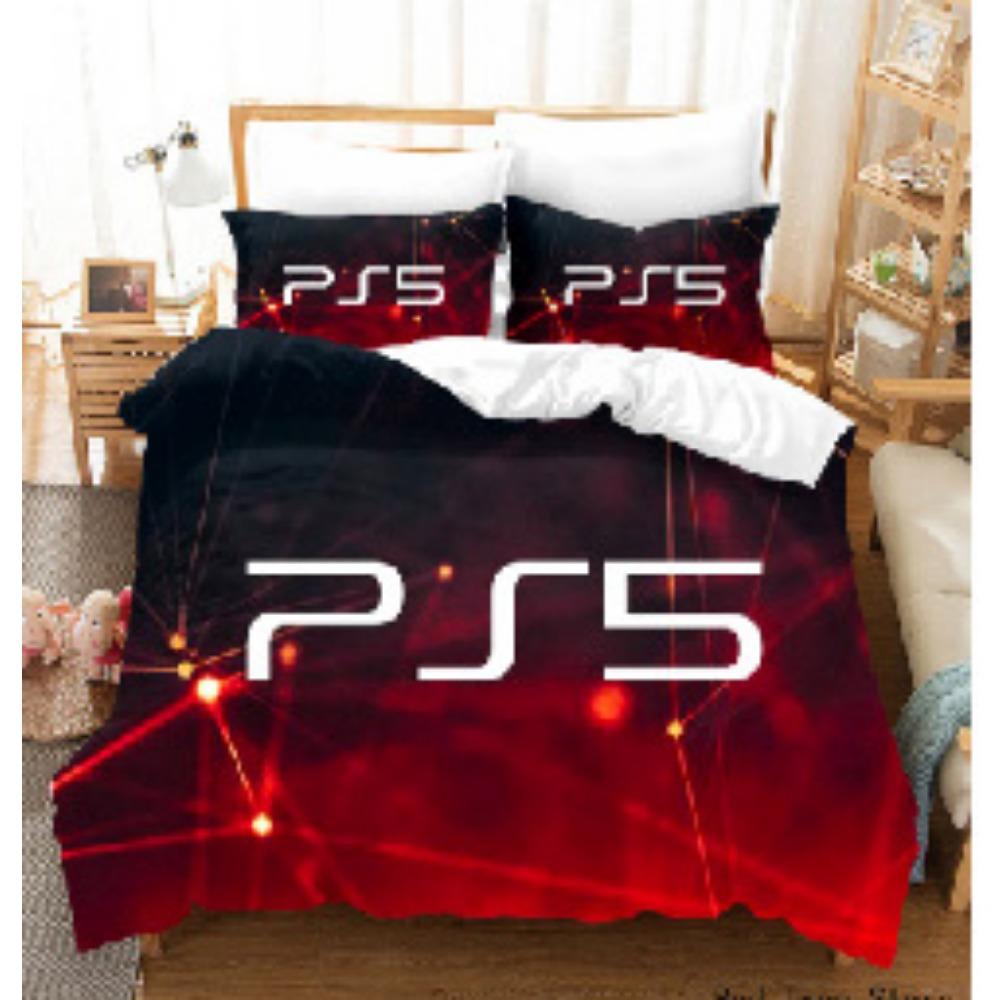 Gamepad Digital Printing Bedding Four-Piece Set Three-Piece Set Bed Sheet Quilt Cover