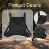 Chest Rig Bag Adjustable Shoulder Strap Phone Holder Running Vest for Outdoor