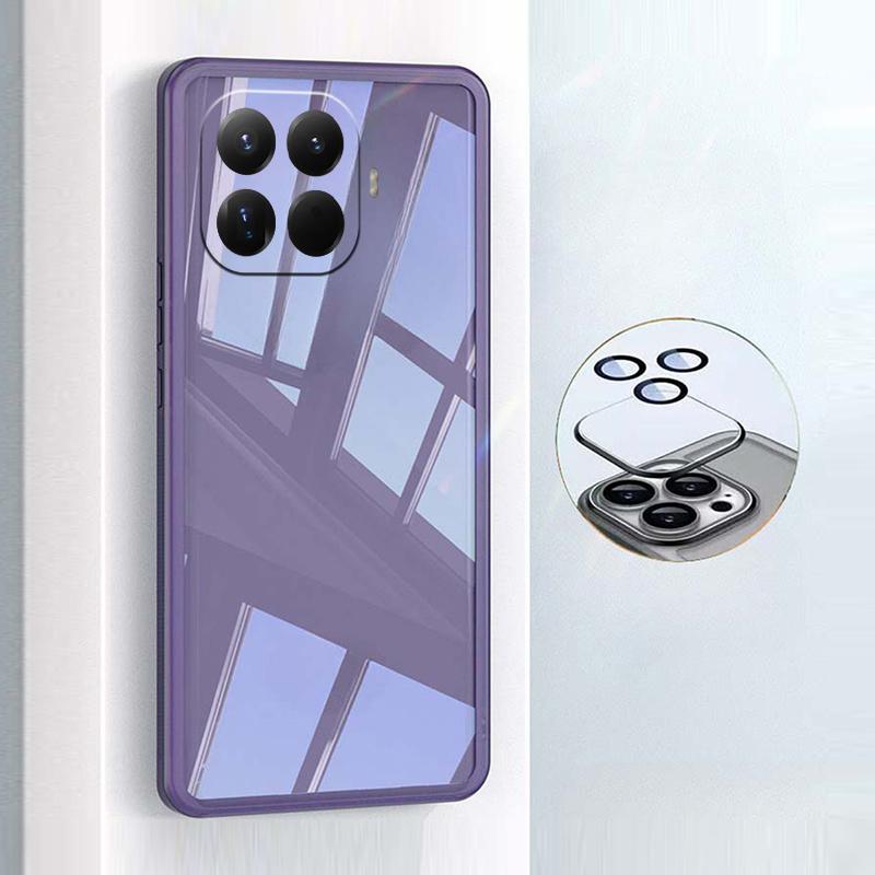 For Xiaomi 15T Pro Case Camera Protection Semi Transparent Soft Silicone Shockproof with Lens Protector Films for Xiaomi 15T Back Cover