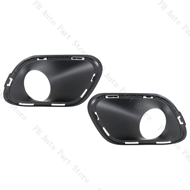 Car Front Bumper Fog Light Cover Frame Foglamp Decorative Cap For Jeep Cherokee 2014 2015 2016 2017 2018 68203220AA 68203221AA